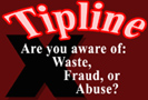 Are You Aware of Waste, Fraud, or Abuse?