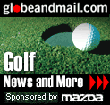 Golf, sponsored by Mazda